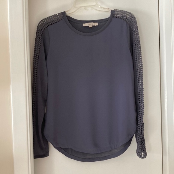 LOFT Tops - LOFT Long Sleeve Top Size S